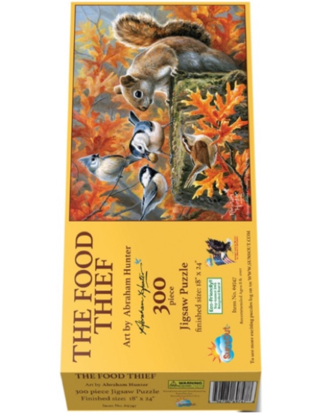 Sealed 300 piece squirrel puzzle